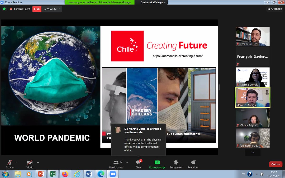collspaces's tweet photo. Companies in Chile are transforming a crisis into an opportunity. Opportunity for new services, opportunity for new work practices #RGCS2020bis #panelII #futureofwork e.g. new digital immersion for tourists https://t.co/p6hbkfgdy4