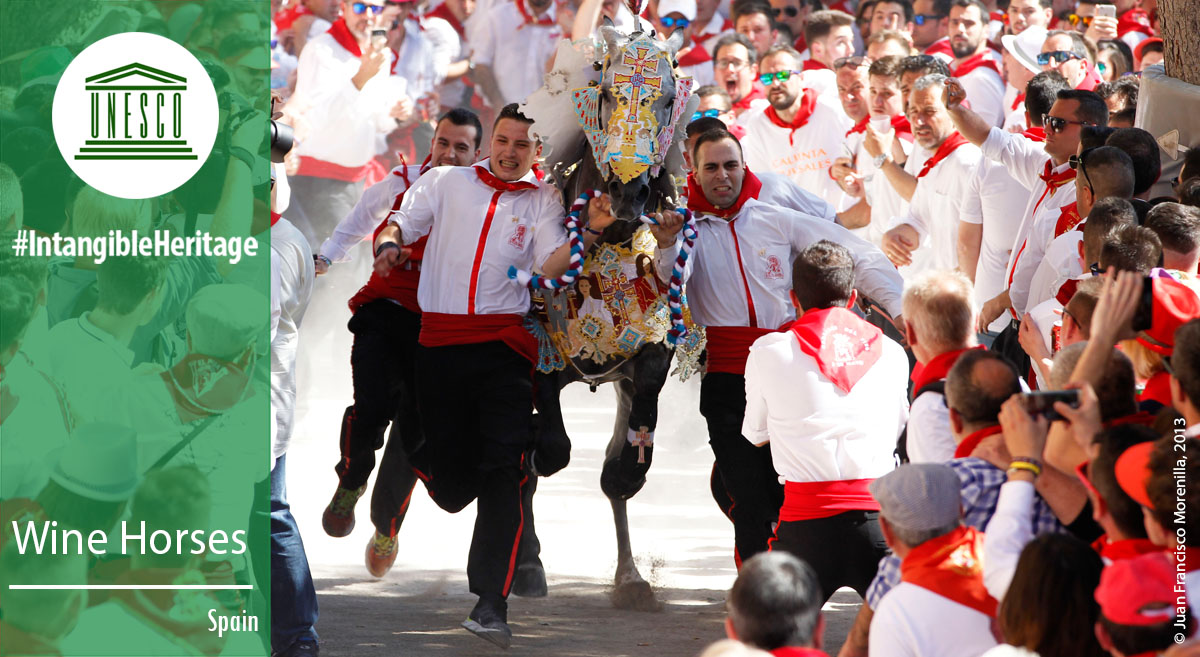🔴 BREAKING

Wine Horses have just been inscribed on the #IntangibleHeritage list.
 
Congratulations #Spain 🇪🇸! 👏

ℹ️ich.unesco.org/en/RL/00860 #LivingHeritage