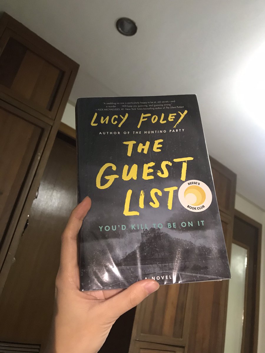 Immediately bought this book when I saw that it won the Goodreads choice award for top Mystery/thriller of 2020. The first book I’ve read of Lucy Foley - now I’m a fan!

Love this book! Just finished reading it, and I just started yesterday. 😆 #TheGuestList
