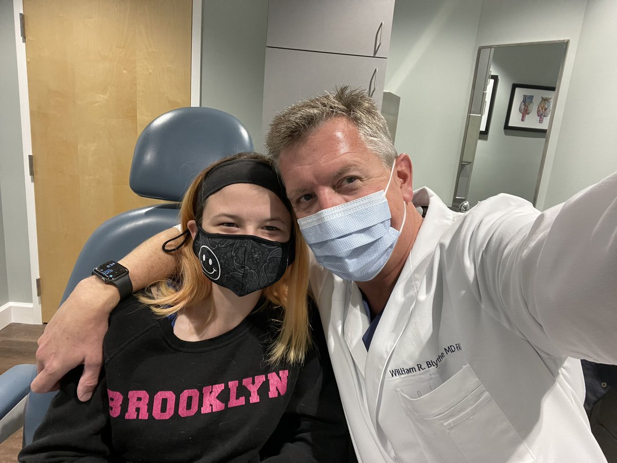 WilliamRBlythe's tweet photo. Superstar CI user and overall heartthrob! She’ll be getting her second side done for Christmas! (With permission.). #cochlearimplant #ENTLife https://t.co/qEpJelbcU4