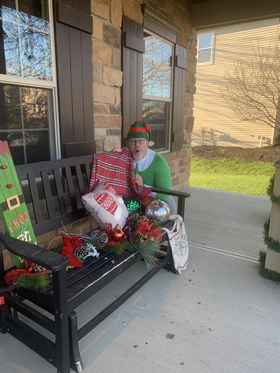 #OAFestivus ready to report back to Santa!!!   May need a little stronger shelf tough!!