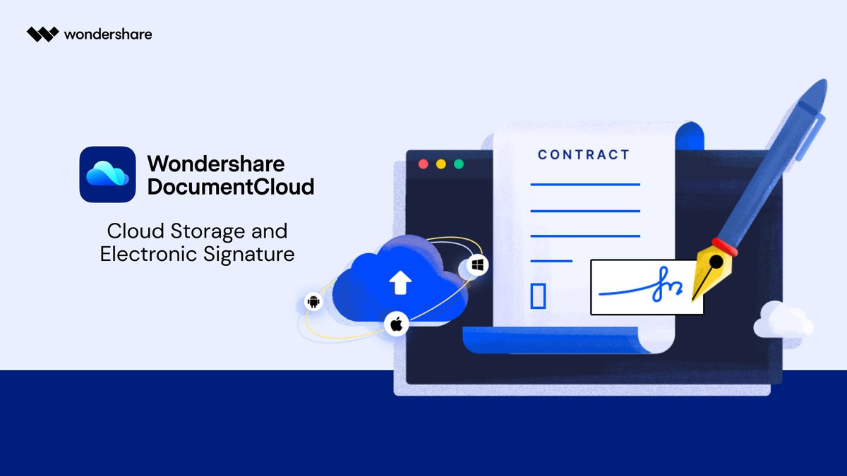 Pocketlint's tweet photo. Wondershare's Document Cloud is the best way to back up your files https://t.co/DDblwJQ3xW @pocketlint #ad https://t.co/3dmc6bbfWf
