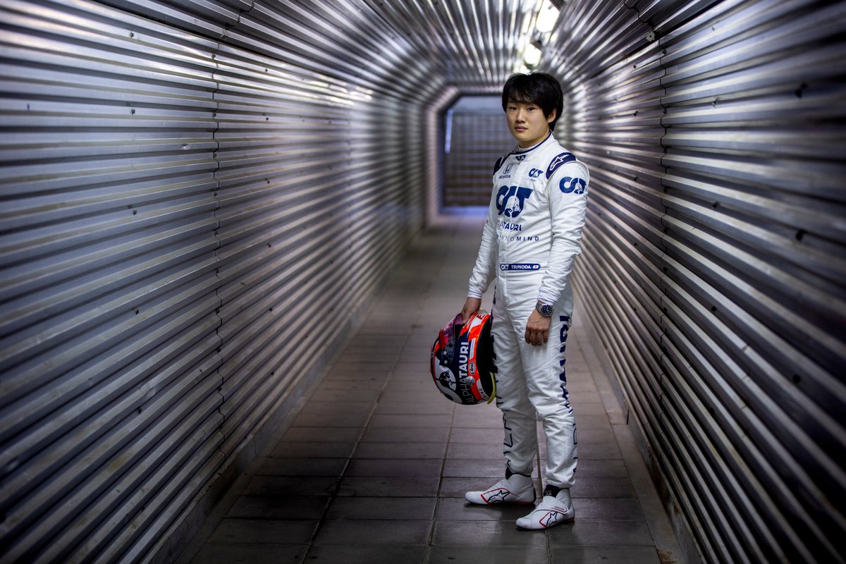 DriveMx1's tweet photo. La #ScuderiaAlphaTauri ha anunciado que el piloto japonés #YukiTsunoda se une a #PierreGasly para completar su dupla de pilotos para el Campeonato Fórmula 1 de la #FIA de 2021.
#Tsunoda es parte del #RedBullJuniorTeam y del Programa de Jóvenes Pilotos de #Honda.
#DriveMX #F1 https://t.co/ysRJQSZSUQ