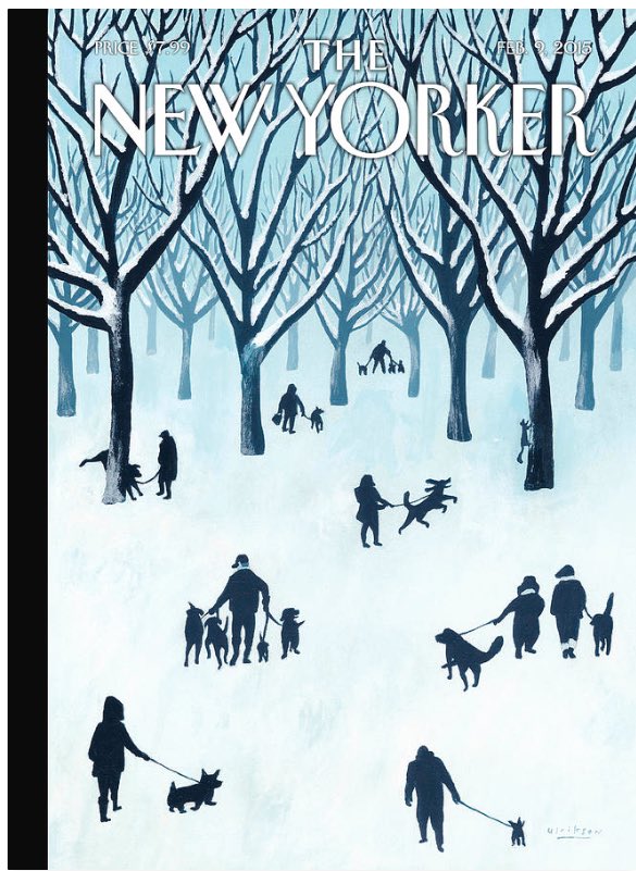 sim_barr's tweet photo. New Yorker Magazine snow covers over the years ❄️❄️❄️
#snow #snowstorm #newyorker #newyorkercovers #newyorkermagazine #newyorkermagazinecovers #art #artists #reairvin #adrianetomine #markulriksen #esimmscampbell #coverart #comingstorm #snowiscoming #ilovesnow #thenewyorker https://t.co/rinxJGBAIs