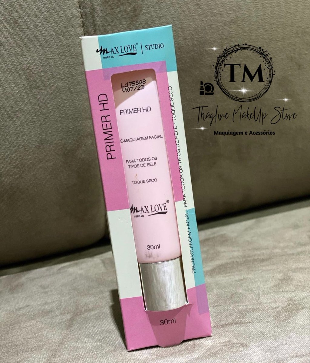 ✨Primer Facial HD - Max Love 
.
.
.
💰R$ 11,99 
📱(21) 98262-8078 (WhatsApp) 
💳 Aceitamos Cartões