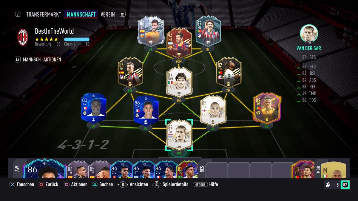 DAVIDO__17's tweet photo. @sheeshTUBE #SheeshTeam Moin Yaya und Com das ist mein Team. Habe knapp 700k coins zur verfügung. Alle Trade außer SBC karzen. Würde mich über Vorschläge freuen. Danke im Voraus
#PS4share https://t.co/L4y5eCwGuX