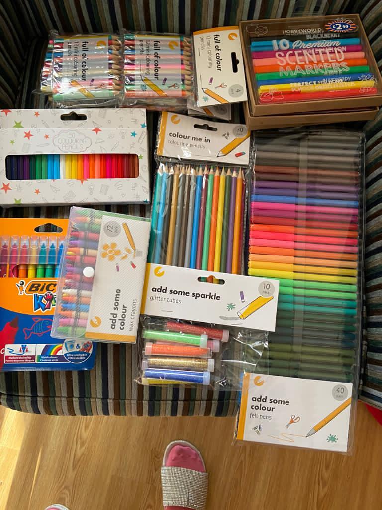 Thank you to the local residents of Thurmaston who have donated colouring books, pens and pencils for our children and young people.