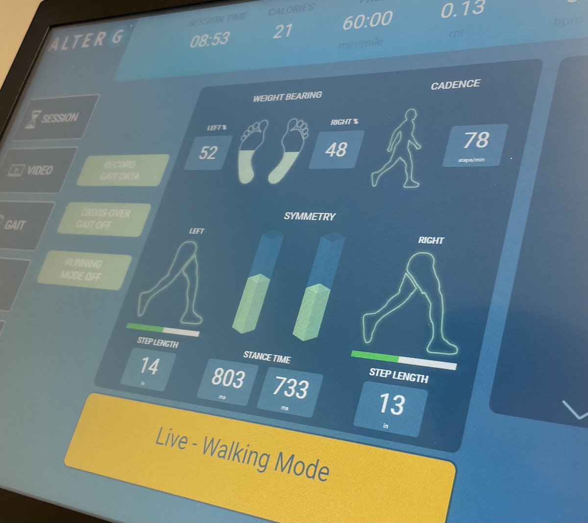 desjross's tweet photo. Need to learn to walk before I can run. @LeadingEdgePT wowed me with what is possible. Knowledge, 0 gravity equipment, and 10 out of 10 environment, for rehab at its absolute finest! Everyone should know about this place #hope https://t.co/pBJadsupSN