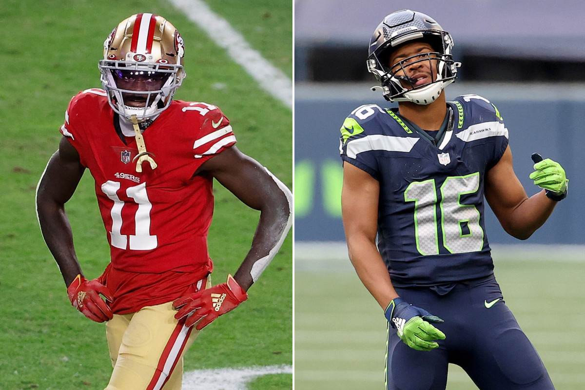 Fantasy Football Week 15 Start 'Em Sit 'Em Brandon Aiyuk, Tyler Lockett