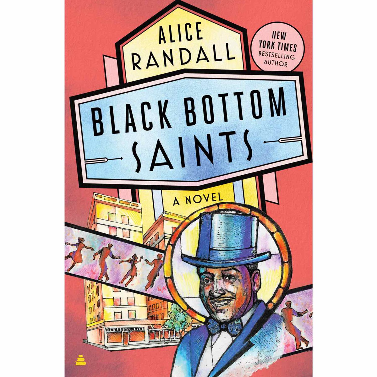 Final #LibFaves20 BLACK BOTTOM SAINTS <a href="/AmistadBooks/">Amistad Books</a> an exuberant story of community Each ‘saint’ is recalled by gossip columnist/cultural historian Ziggy Johnson w affection, reverence, &amp; signature cocktail  Watch <a href="/MsAliceRandall/">Alice Randall</a> @kclibrary here: bit.ly/BlackBottomSai… #readadv