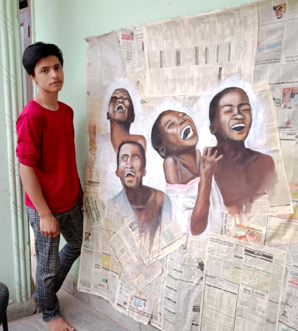 VibrantMudit's tweet photo. Beautiful paintings drawn by my student. See how much talent we have in our schools!!!!@Harpreet0801 @ManuGulati11 @HappinessDelhi @PreetimaKhande3 @rohit_upadhyaya @MonikaJagota @LetsTalkEdun https://t.co/uilDOXAKGM