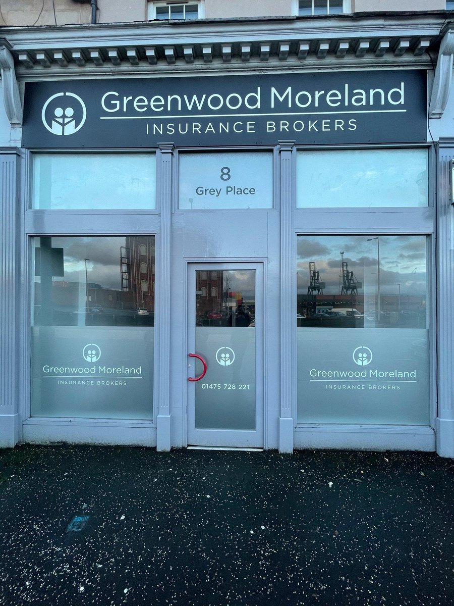 Wonderful to see the new <a href="/GM_Brokers/">Greenwood Moreland Insurance Brokers</a> Inverclyde office taking shape at Grey Place in Greenock - good luck to the team in their new premises

#bowmanrebecchi | #commercialproperty | #greenock | #inverclydebusiness