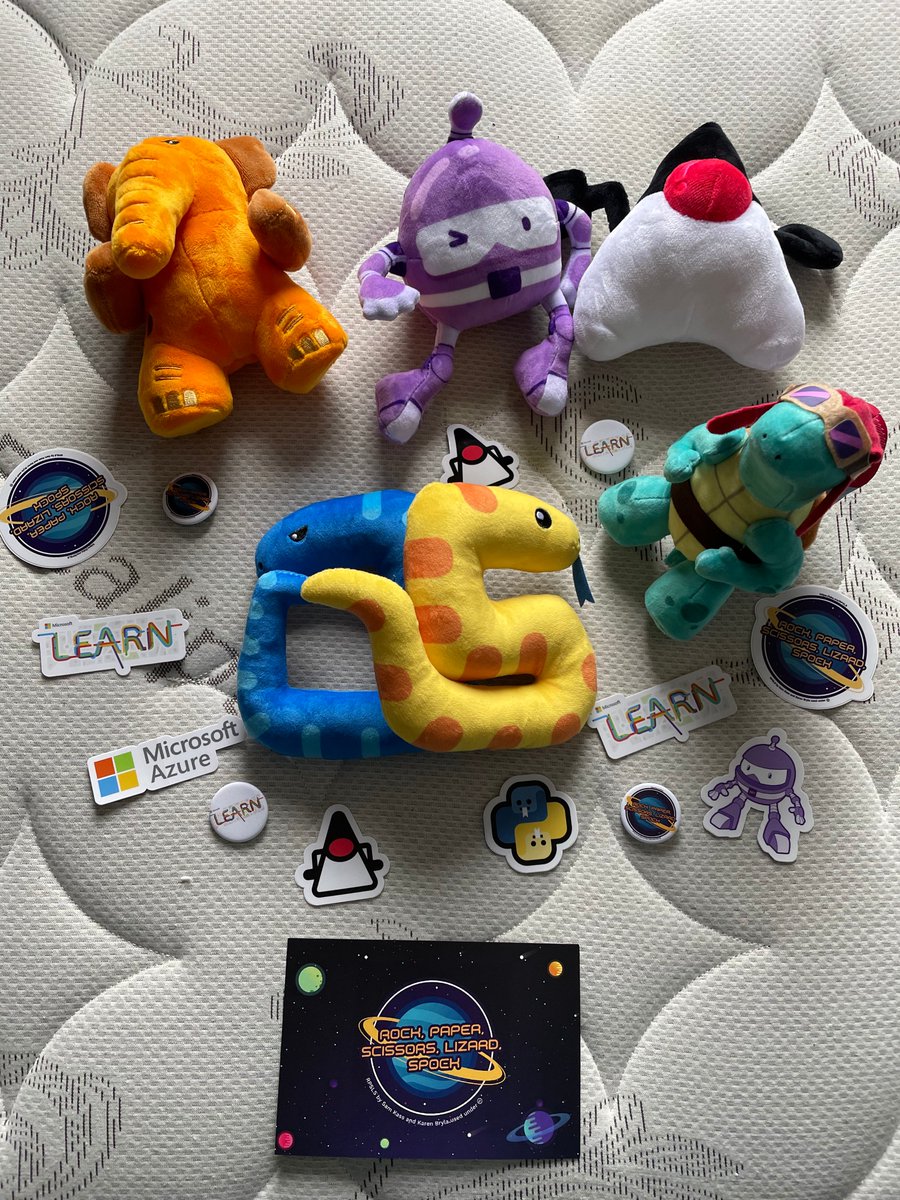 _StaticVoid's tweet photo. I woke up with this surprise! Thanks #RPSLS for the gift! It was amazing being a part of this! https://t.co/wLZuXfd2Ti