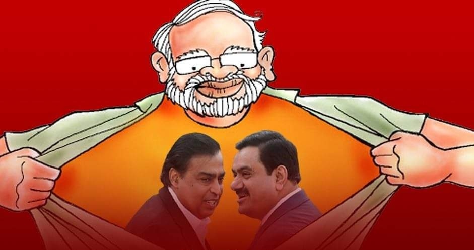 SurrbhiM's tweet image. Modu is the middle man of Adani and Ambani..

Both Adani and Ambani are running the government , and  destroying the country.

 #AdaniAmbaniGang