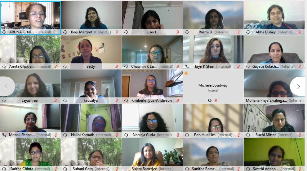 LifeAtInfy's tweet photo. Day 1 of WIEL 3.0 comes to a wrap. 'Lead with empathy' and 'Bring about a change through actions' were the key takeaways from today's session. Watch out this space for insights from day 2. #WomenInExecutiveLeadership #LifeAtInfy https://t.co/Qvxj6u0E7Q