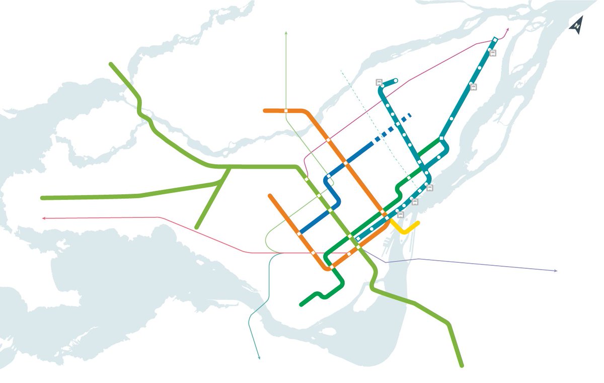 A quick note about yesterday's REM de l'Est light metro presentation. I admit I have mixed feelings about that project. On one side, it's a commitment to improve frequent rail transit unheard of in Canada. On the other side, what's the big picture?