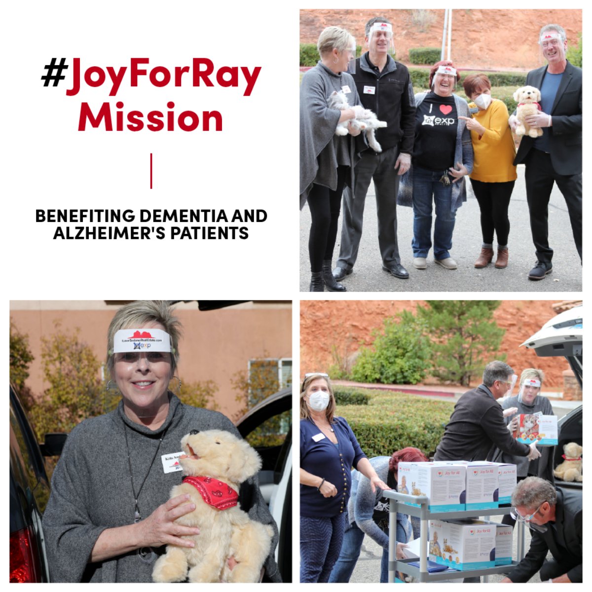 YourPremierTeam's tweet image. ILoveSedonaRealEstate-eXp Realty launched their #JoyForRay Mission, which includes saving their commissions and buying RoboticPets for isolated dementia and Alzheimer&apos;s patients at Sedona Winds Memory Facility in Sedona. This is the first of many!