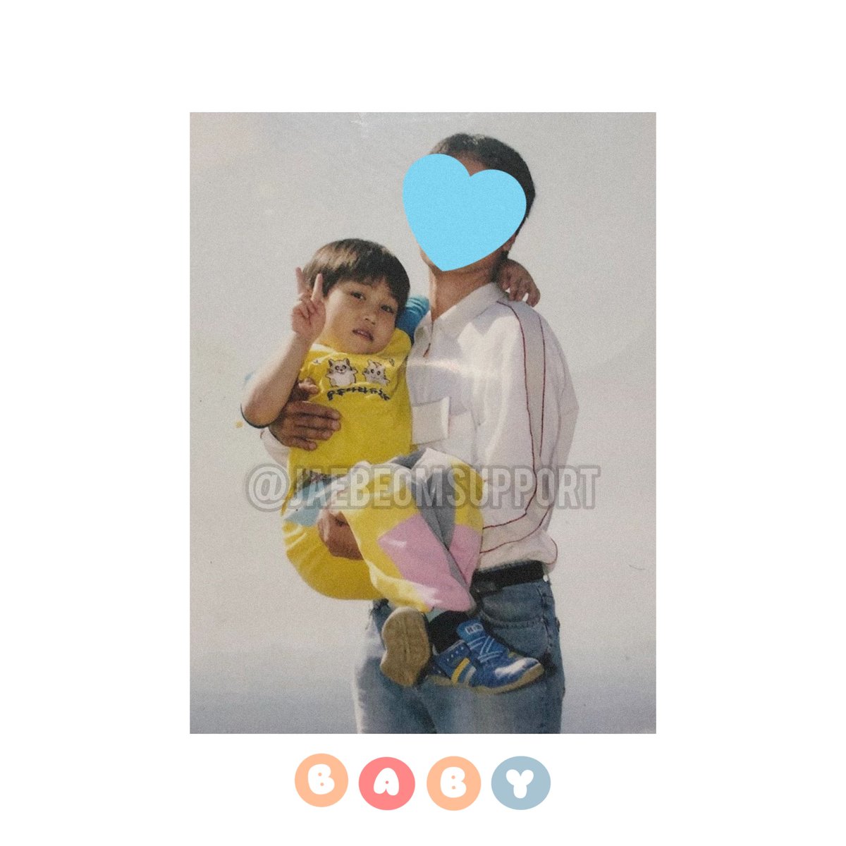 soft4echan's tweet photo. aera and jaebeom with their awesome dads ♡ 

#RebumistSelcaDay ♡ https://t.co/eh6ObjMHSN