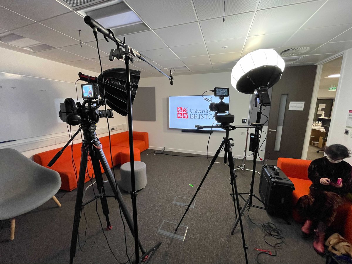 WeAreFPF's tweet photo. In case we're not allowed to say outright where we're filming today, here's the first setup for our University of Bristoi shoot.
It's not just us that forgets 'have it ready for the New Year' basically means Dec 22nd, right?
#secretshoot #videomarketing #videoproduction https://t.co/Tg7fwMrOSG