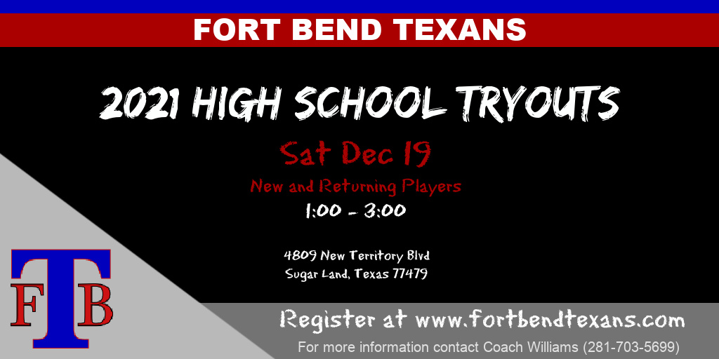 Fort Bend Texans (@fbtexans) on Twitter photo 