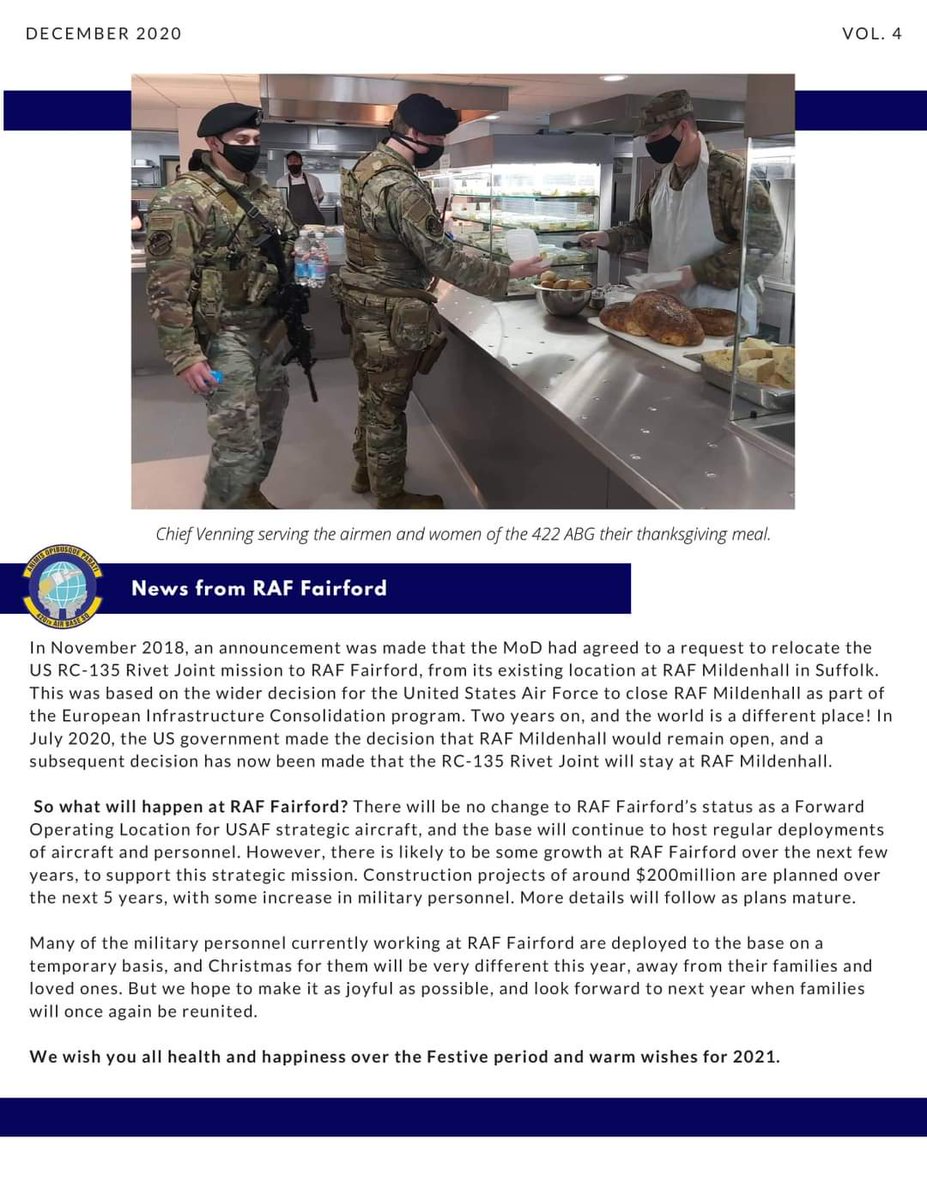 raf fairford movements 2020