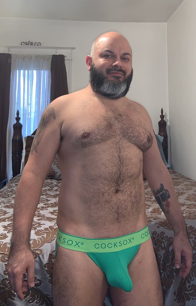 gonzalojr78's tweet photo. Good Morning and Happy Hump Day!!! #27 days until I turn #43!!! ๐๐ #menandunderwear #justbeards #justunderwear #baldandbearded #jockstrap #underwearlovingmen #humpday #almost43 #cocksox https://t.co/h4PVYeVfbu