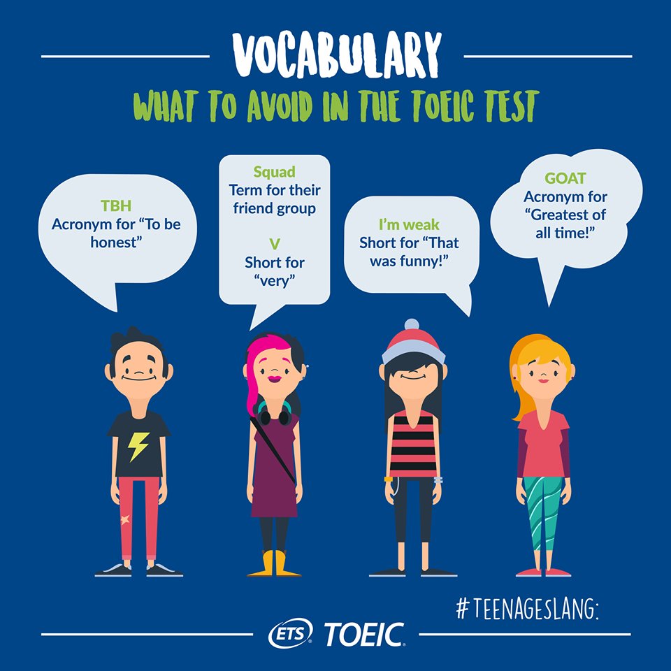 Uleidiomas's tweet photo. Expresiones a evitar en el exámen de #TOEIC #Unileon #inglés🇬🇧🇺🇸 #Capman #english #aprendering #englishclass #englishfun
📆Próxima convocatoria: 14/01/2021
📝https://t.co/el1hDipHU6
#Uleidiomas #idiomas #LearnEnglish #LeónEsp 🦁 https://t.co/Z6yQPYSQji