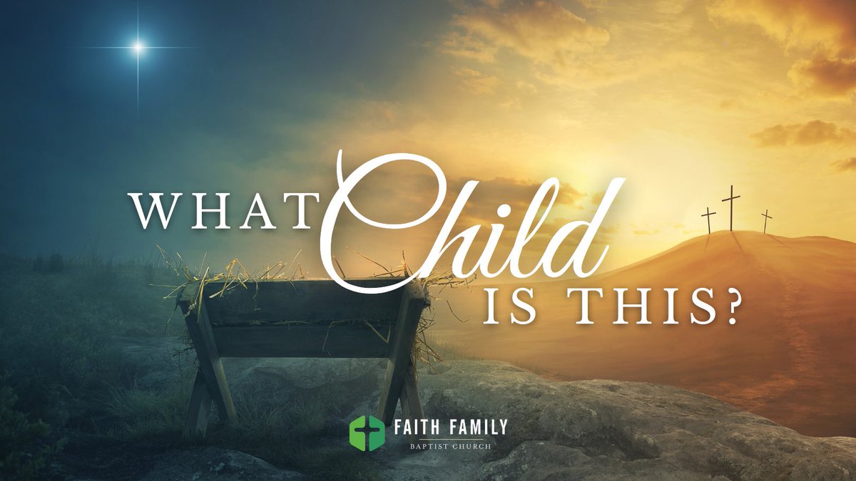 FaithFBC's tweet photo. A new limited series, “What Child is This?” is coming on Sunday December 20th and 27th. Share with a friend and join us for worship this weekend @FaithFBC! https://t.co/VSixOJlgZR
