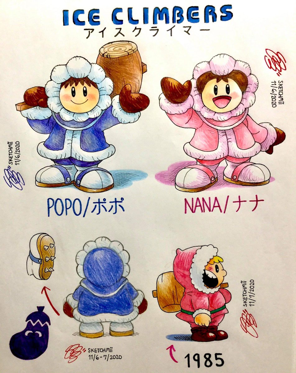 It's time for the ICE CLIMBERS! They are one of my favorite