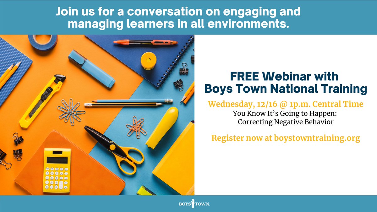 BT_Ed's tweet photo. There's still time to register! Join us today for a conversation on engaging and managing learners in all environments.
This week's topic is You Know It's Going to Happen: Correcting Negative Behavior.
Sign up here: https://t.co/VwuELd1SBw
#edchat #managingbehavior https://t.co/jyUNWM04y7