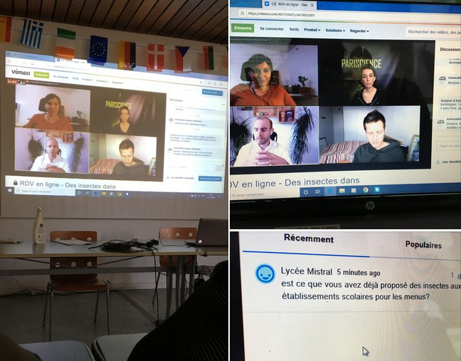 Sciences: Cette année, le lycée est partenaire du festival Pariscience 2020., festival international du film scientifique de Paris. Plusieurs classes ont pu visionner des documentaires ou films inédits et poser des questions aux réalisateurs et aux scientifiques.