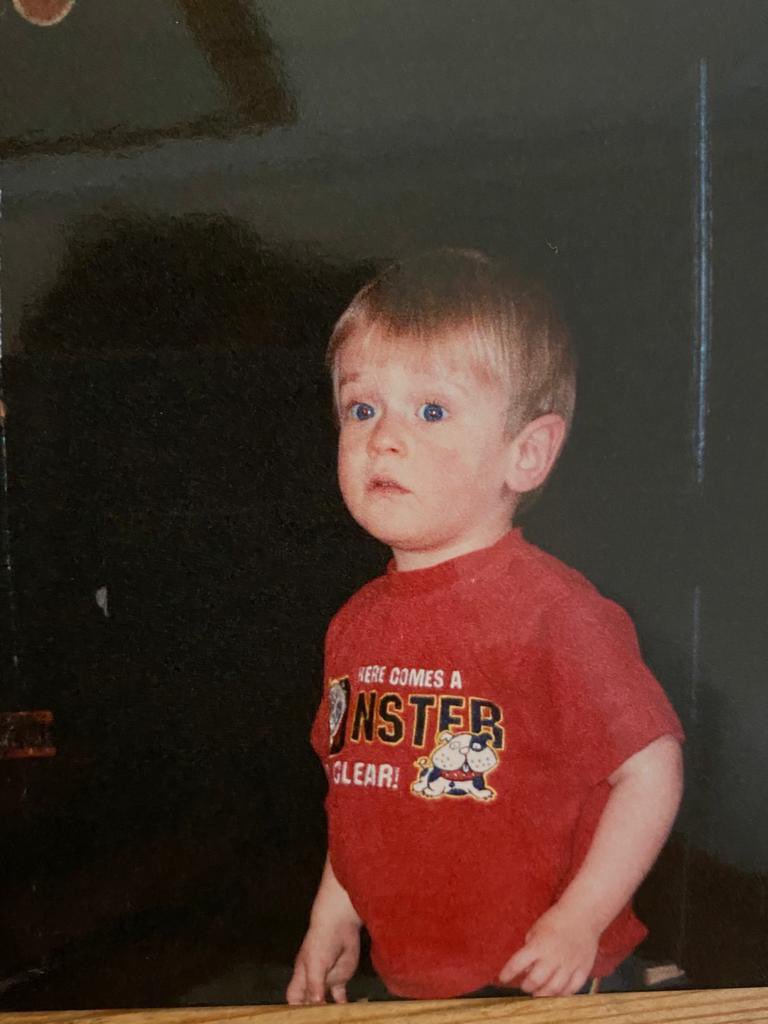 I was fucking buff as a yout