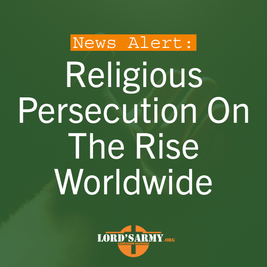 LordsArmy_org's tweet image. This Christmas season take a moment to pray for our brothers and sisters that live in areas where they are actively facing persecution for their faith.

Sadly, Christian persecution is on the rise.  Thankfully light shines brightest in the darkness!

theamericanconservative.com/articles/relig…