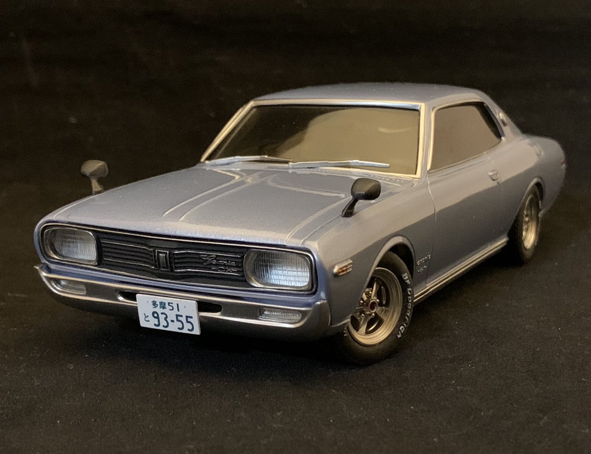 Tomo S Model Car 童友社の230セドリック完成しました こうなる330セドリック2ドアハードトップも挑戦たくなります