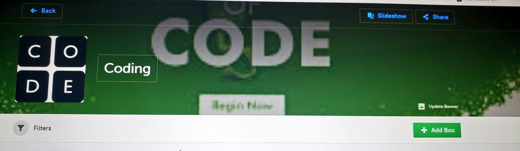 vickiemorgado1's tweet photo. Working with virtual students in grade 7 this a.m. with @hourofcode today and reflecting on our coding experience in @myblueprint and creating a coding Portfolio. #dpguidance #dpcdsb #dp_hoc https://t.co/daWA39w7ty