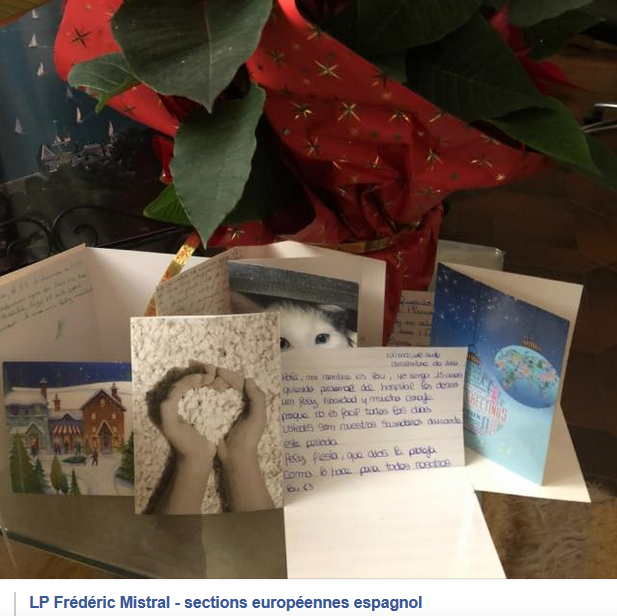 Solidarité: Les cartes de vœux pour les personnels soignants de Cordoue sont prêtes !