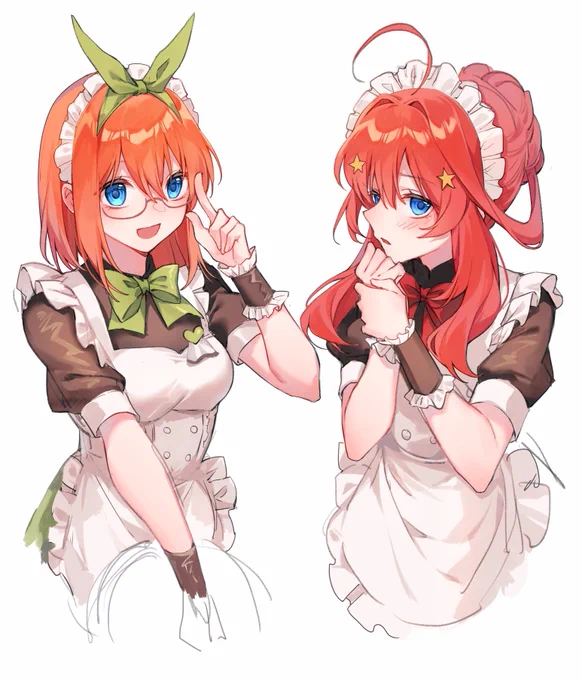#五等分の花嫁 
#中野四葉 
#中野五月 