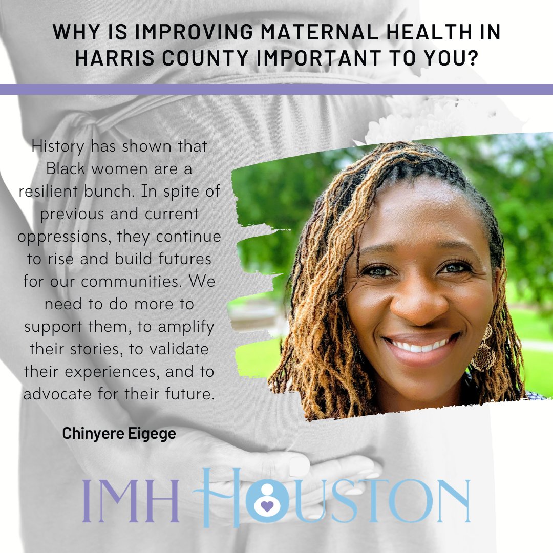 imhhouston's tweet photo. "History has shown that Black women are a resilient bunch. In spite of previous and current oppressions, they continue to rise and build futures for our communities. We need to do more to support them, to amplify their stories, 

#blackmaternalhealth 

(1/2) https://t.co/R0Ee8rl8wv