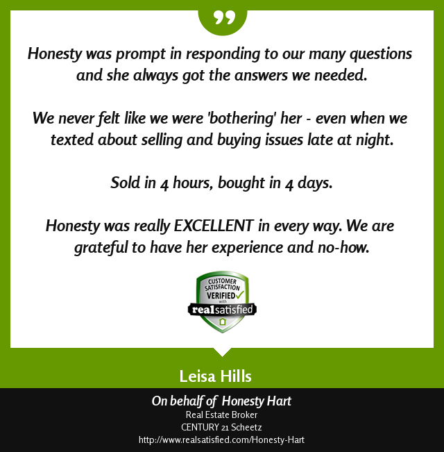 HonestyHart's tweet photo. Everyone should be lucky enough to have clients like this. https://t.co/PFcPFfUEMo via @realsatisfied https://t.co/Kq1UHeZdLC