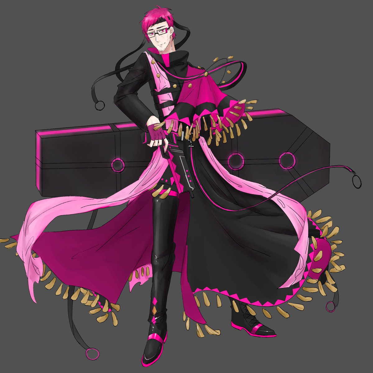 エメリ コンパス4周年記念企画イラスト コンパス ルチアーノで参加させていただきました 動画もとても素敵でした ありがとうございました W