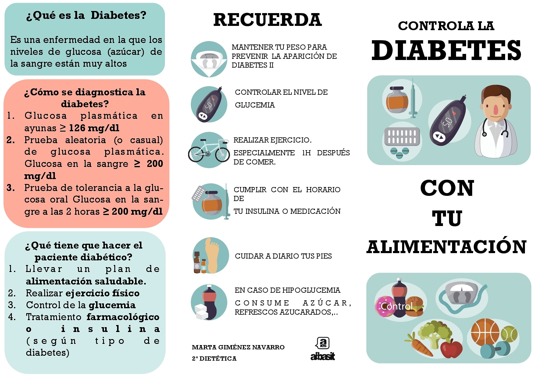 Como controlar la diabetes tipo 2