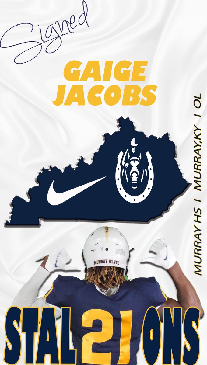 racersfootball's tweet photo. 🚨11th #STAL21ON in the Stable🚨@JacobsGaige https://t.co/rF861MRvuX