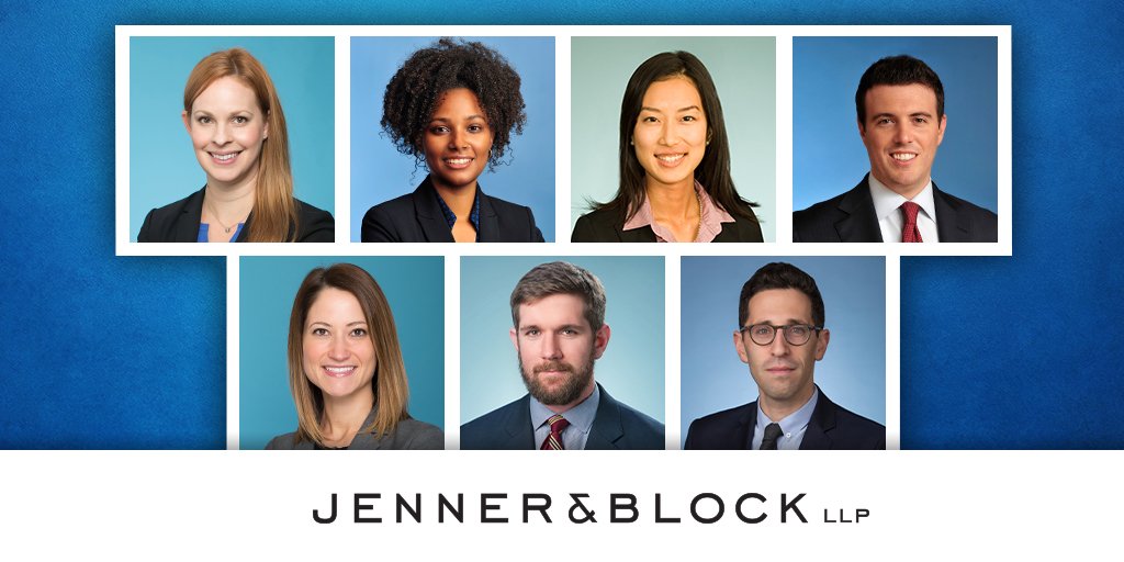JennerBlockLLP's tweet image. Celebrating a milestone for seven of our lawyers who become partners Jan 1, 2021. This diverse group spans offices and practice areas, and is committed to our values and our clients. Learn more:  bit.ly/3gRiMqg