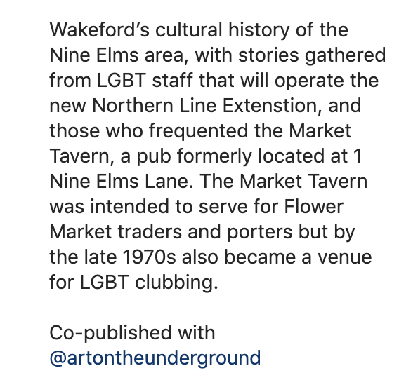 BooksWork's tweet photo. Staff sale picks : publishing manager Paul selects Nina Wakeford's Our Pink Depot... - a queer history of the London Underground, and much more, and only £8.25 in the sale! https://t.co/7MXtQmse7M #bookworksrecommends https://t.co/kn6LblSAUu
