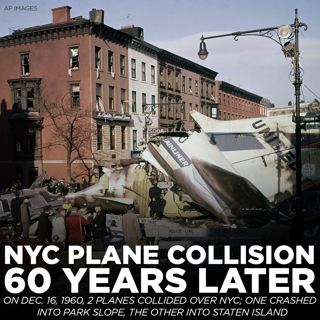 Blind And Fast  1960 New York Mid Air Collision 