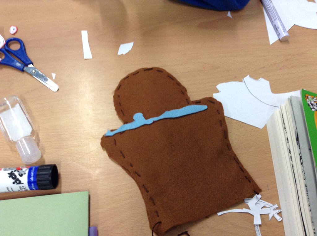 latimerprimary's tweet image. #ClassBL have been making hand puppets today. Keep an eye out for the finished products tomorrow!
