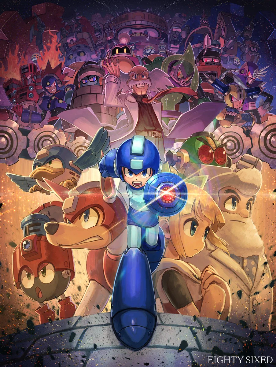 今日はロックマンが33回目とロックマンXが27回目の周年記念日！