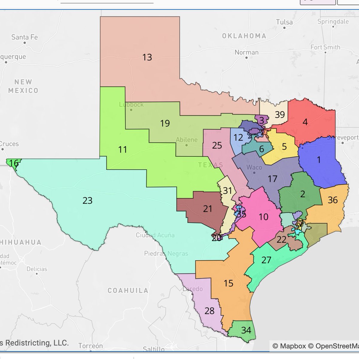 Texas is set to gain three seats, and Republicans will likely try to expand their current 23R-13D edge to a 26R-13D edge - all while adding at least one new Hispanic majority seat and a new Dem seat in Austin. Here's how...