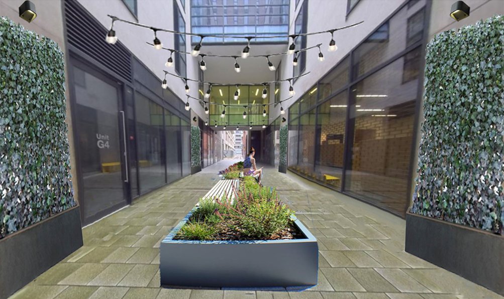 Vantagecon's tweet image. With a couple of our projects due to end before Christmas we are excited to have the refurbishment project for the arcade at the Hive confirmed. 

We're improving the space for tenants and reletting.