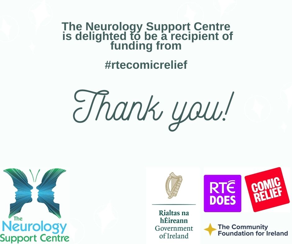 We are  delighted to announce that The Neurology Support Centre have been awarded funding  funding through #RTEComicRelief . 
Thanks to all those who donated to #rtecomicrelief and to all those who have made this happen 🙏🙂
#sligo #sligowhoknew #familysupport  #neurology